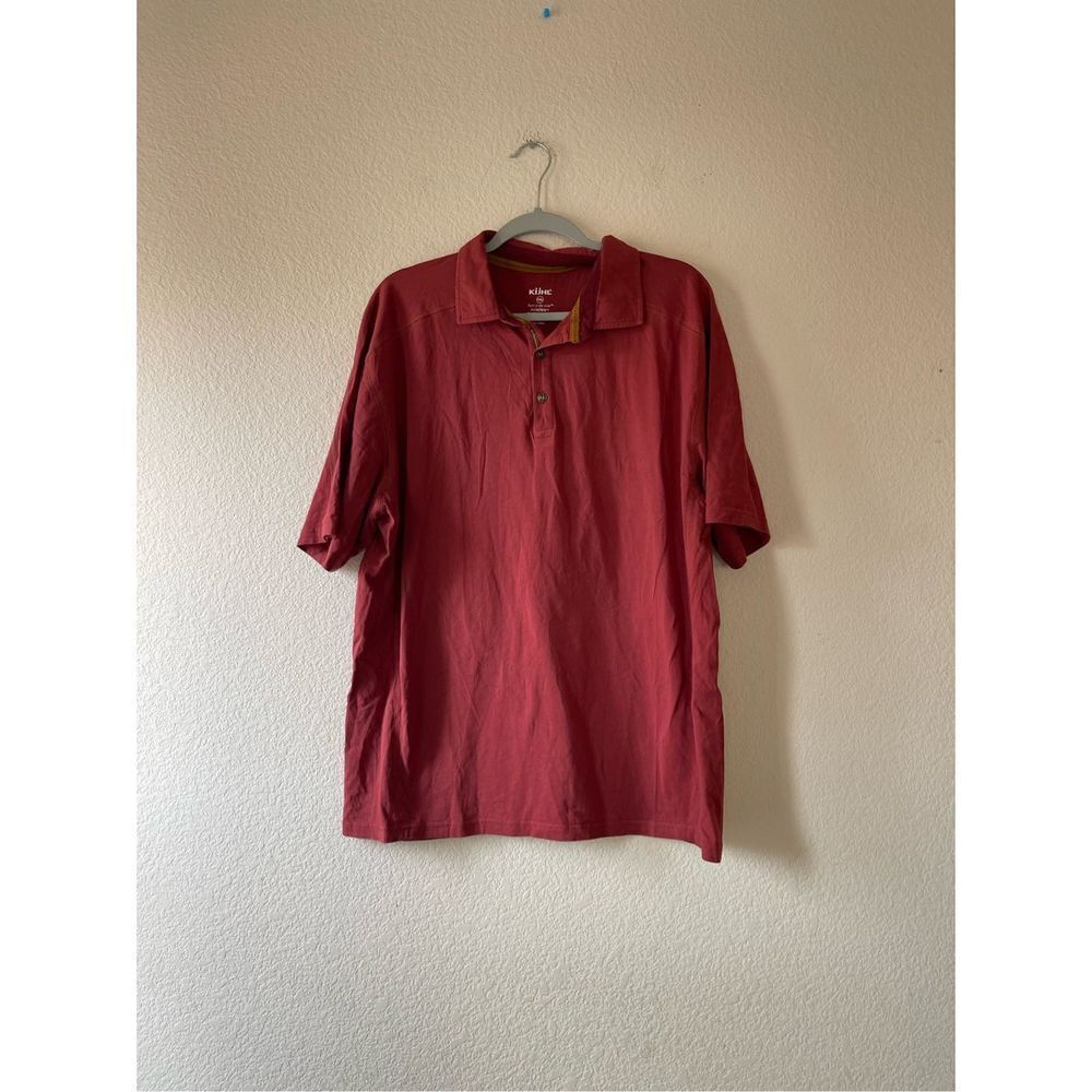 Kuhl‎ red mens causal polo size xxl